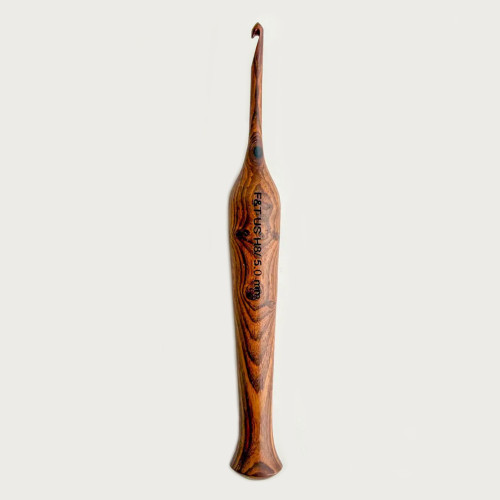 Flax & Twine Rosewood Crochet Hook F (3.75mm)