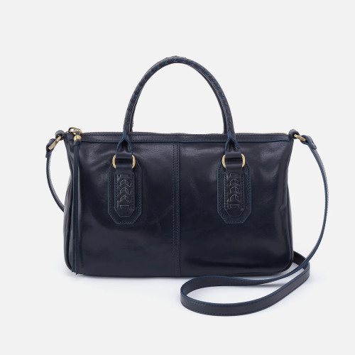 Hobo Expedition Satchel Navy Horizon