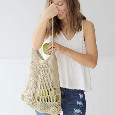 Class Crochet Market Bag