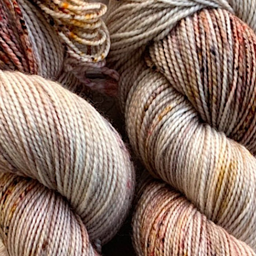 Polka Dot Sheep Tenderfoot 80/20 Yarn Scapegoat