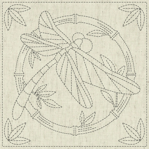 QH Textiles Sashiko Cloth Summertime (Greige)