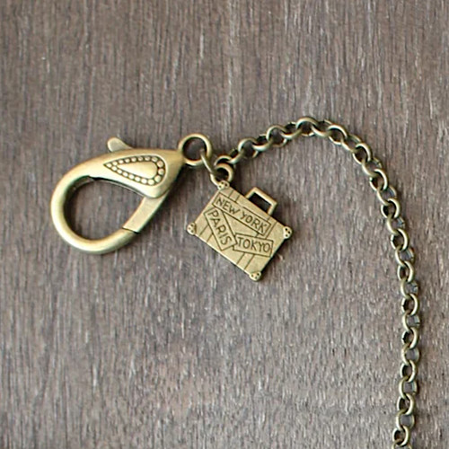 Never Not Knitting World Traveler Scissor Chain (Suitcase) NS