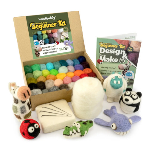 Woolbuddy Needle Felting Kit (Beginner)