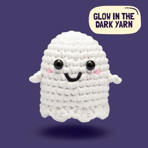 Woobles Beginner Crochet Kit Snooky Ghost