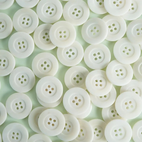 Matchy Matchy Sewing Club Milk 1" Corozo Nut Buttons (Set of 4)