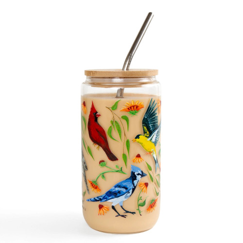 1canoe2 Glass Can (Feathered Friends)