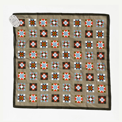 Molly Illustration Cotton Bandana (Quilt Square)