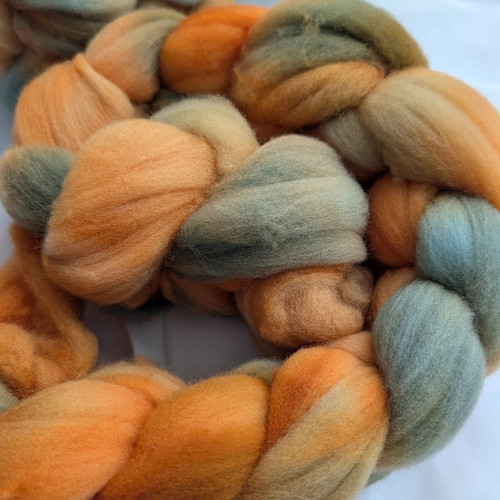 The Ginger Needle Rambouillet Roving