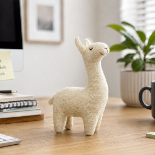 Bear Creek Felting Project Kit (Llama)