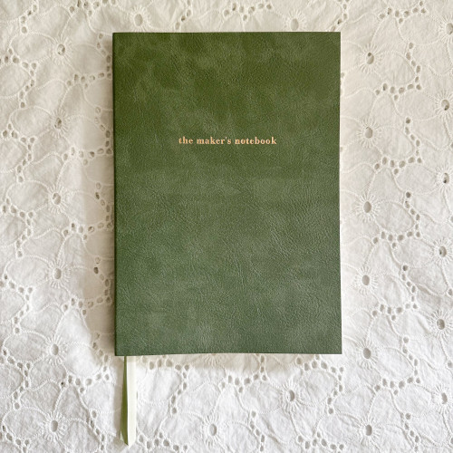 Making Treasures Maker's Notebook (Sage Green)