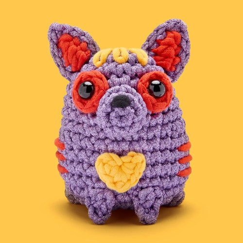 Woobles Beginner Crochet Kit Pablo Alebrije Dog