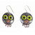 Chickenscratch Earrings Owlet-0