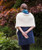 Churchmouse Pattern Twice Reversible Ribbed Poncho