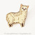 Boy Girl Party Enamel Pin Llama