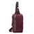 Della Q Maker's Canvas Mini Messenger Red