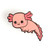 LuxCups Creative Enamel Pin Axolotl