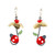 Chickenscratch Earrings Ladybug