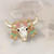 Wildflower + Co. Enamel Pin Longhorn