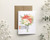 Katrinn Pelletier Greeting Card Poinsettia Bouquet
