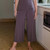 Yala Jaden Wide Leg Cropped Bamboo Pant Mink XS
