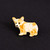 The Gray Muse Enamel Pin Corgi