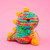 Woobles Beginner Crochet Kit Fred Rainbow Dinosaur