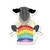 Apartment 2 Cards Vinyl Sticker Sheep Knitting Rainbow