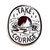 Stasia Burrington Enamel Pin Take Courage