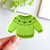 Studious Owl Press Vinyl Sticker Cute Fair Isle Sweater (Frogs)