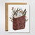 Fox & Fables Greeting Card (Love Story Floral Book)