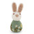Gry and Sif Ornament Small Bunny with Flower Embroidery