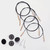 KnitPro Swivel Cord with Gold 8"/16"