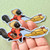 Marika Paz Sticker Skunk and Slug Go for a Walk