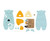 Kiriki Press Felt Doll Kit Honeybear