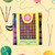 The Peach Fuzz Folding Shopper Tote (Granny Square)