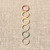 Cocoknits Earth Tone Ring Stitch Markers