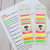 Fox & Pine Pattern Highlighter Strips (Short)