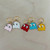 Comma Craft Co. Stitch Markers 80s Game Ghosts (Ring)