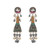 Ayala Bar Obsidian Earrings 011C2375