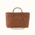 Hobo Studio Softie Tote Timber Brown