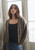 Beachwood Cashmere Muma Cropped Cardigan (Cafe)