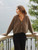 Beachwood Cashmere Muma Cropped Cardigan (Cafe)
