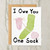 Hudson Illustration Greeting Card (I Owe You One Sock)