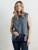 Hobo Sable Wristlet (Ink Navy)