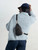 Hobo Fern Small Sling Bag (Black)