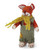 Gry and Sif Ornament Small Boy Fox w/ Green Pants & Ochre Scarf