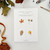 Emily Lex Studio Paintable Watercolor Notecard Set (Fall Leaves)