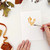 Emily Lex Studio Paintable Watercolor Notecard Set (Fall Leaves)