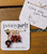 Penny Purls Stitch Marker Set of 4 Czech Glass Red Flower