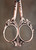 Never Not Knitting Butterfly Scissors Antique Copper